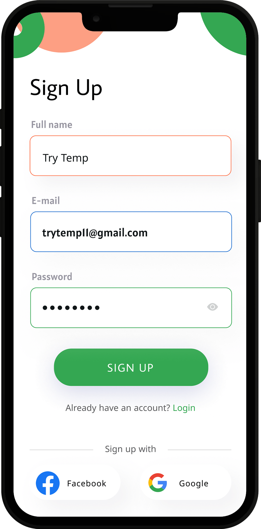 Project Screen Images