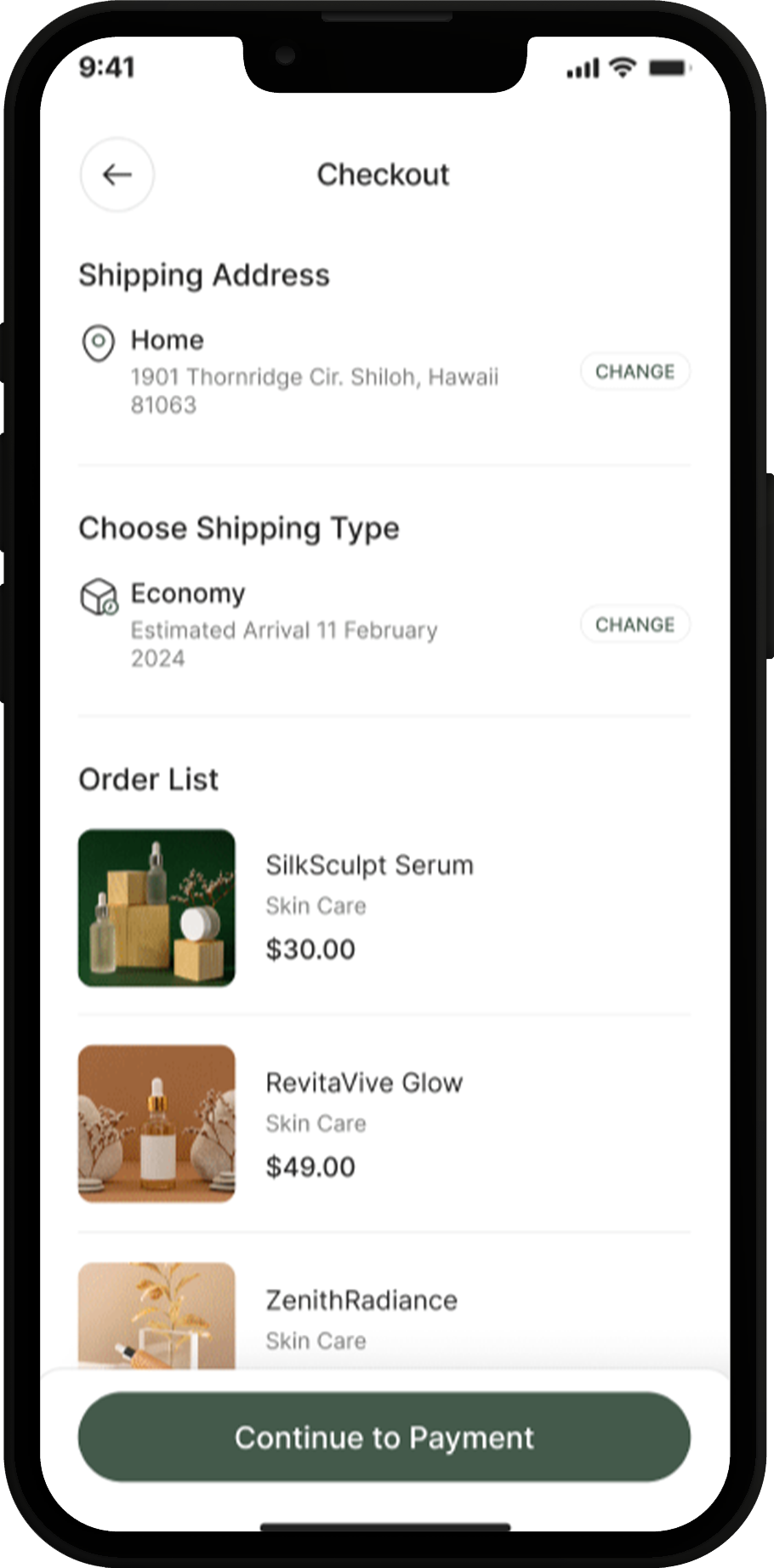 Project Screen Images