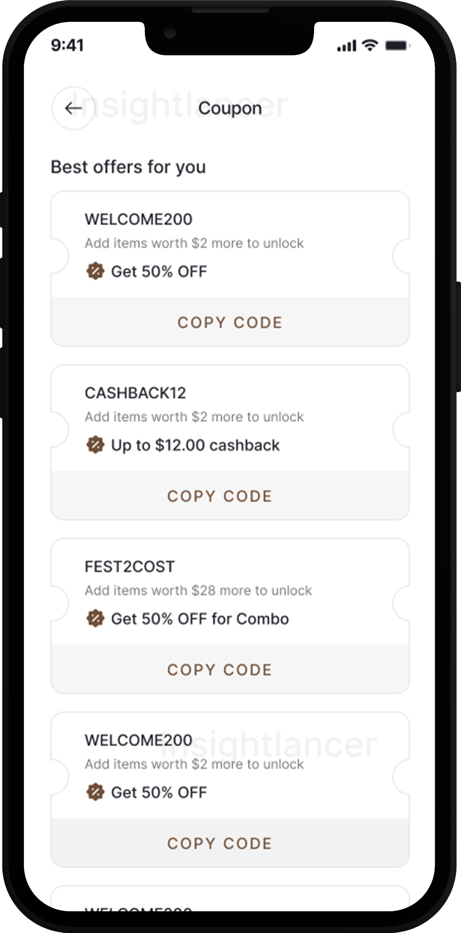 Project Screen Images