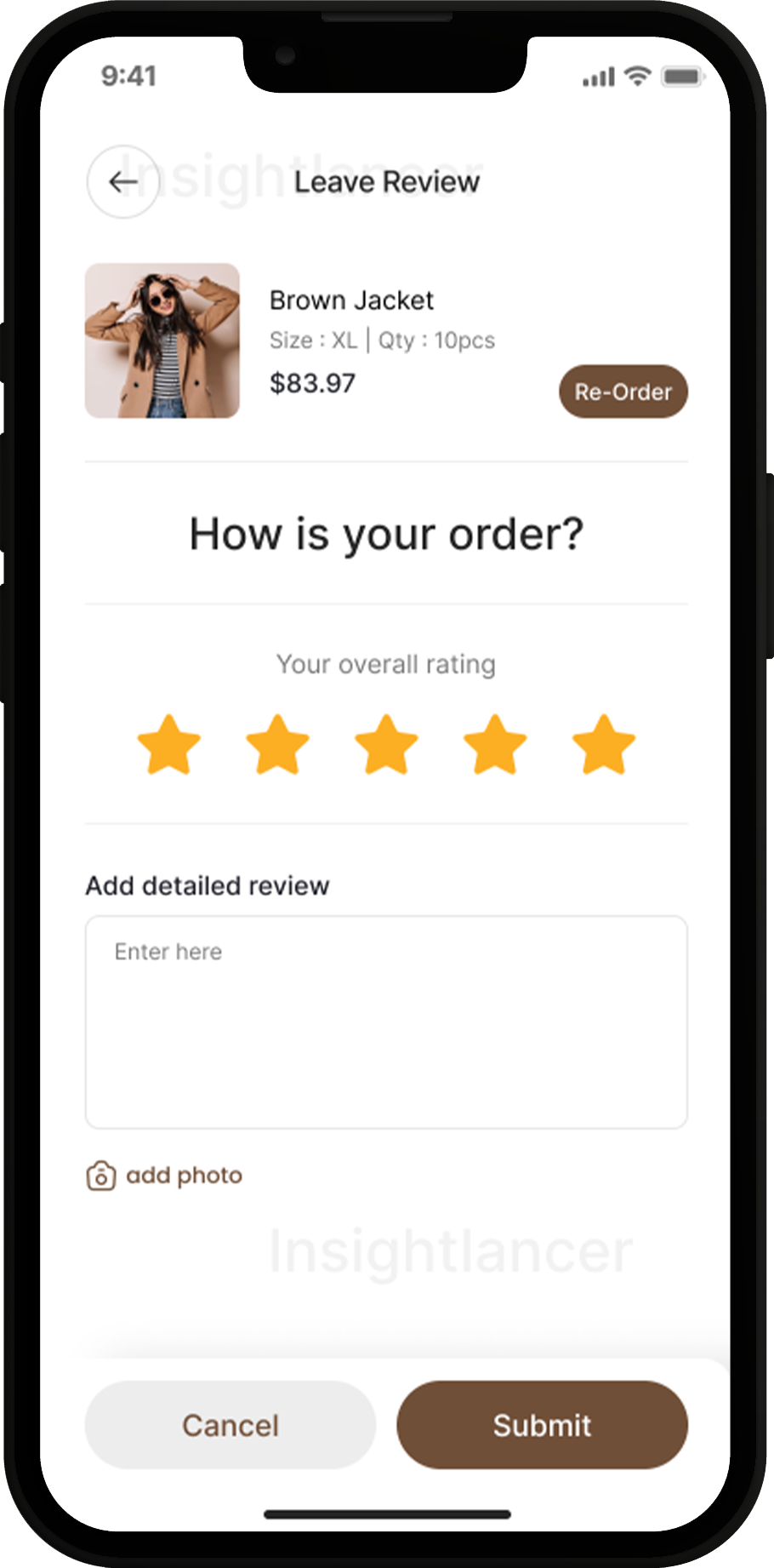 Project Screen Images