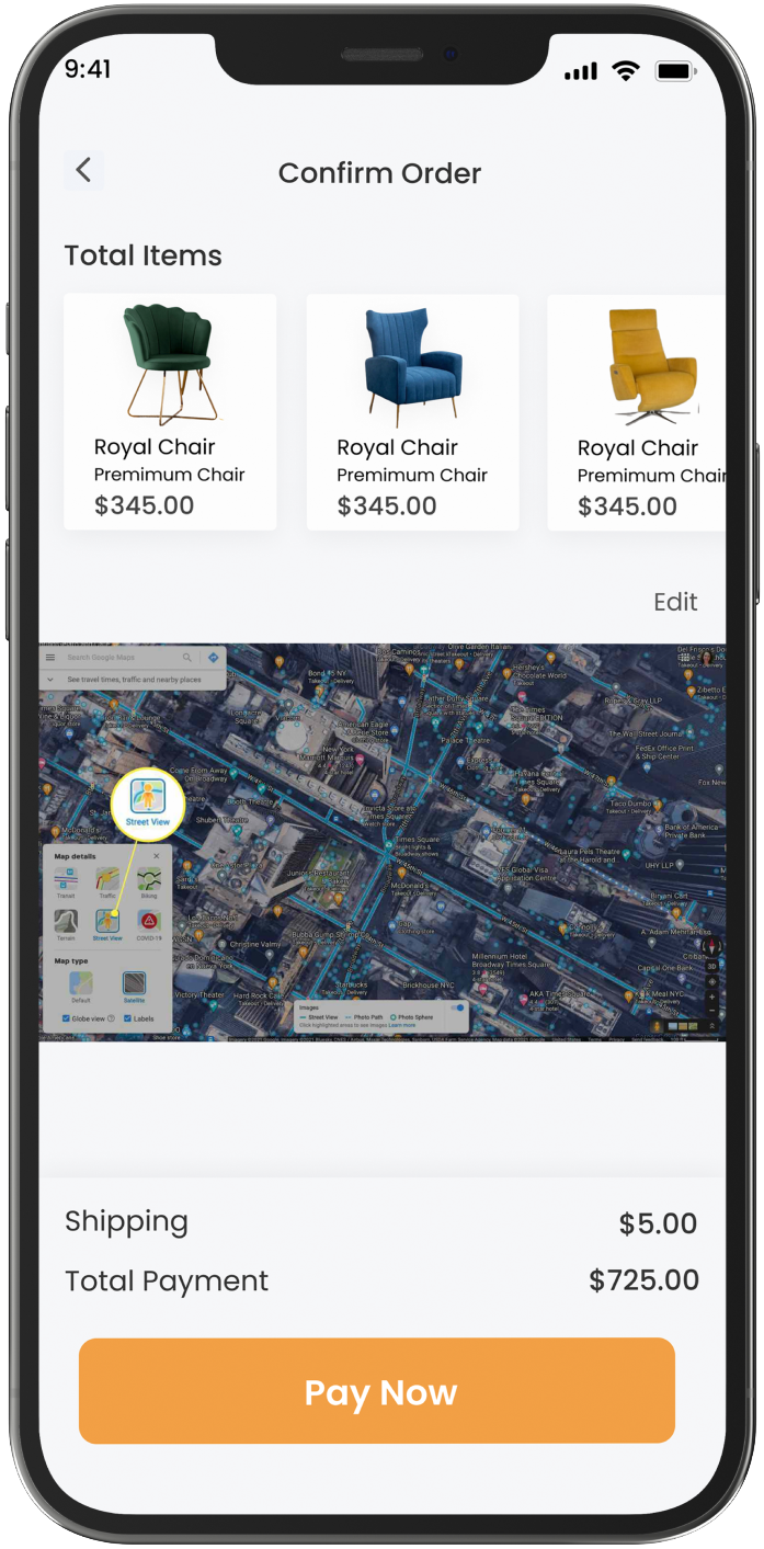 Project Screen Images