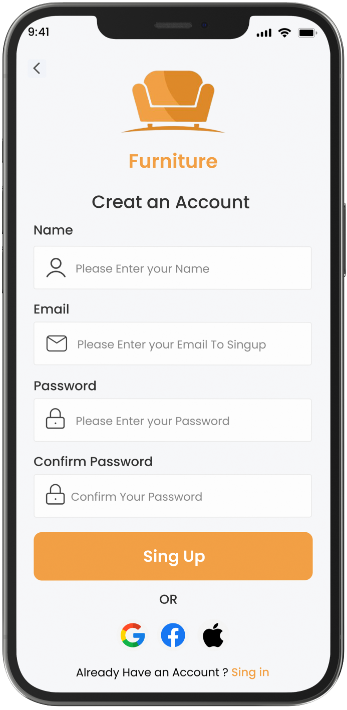 Project Screen Images