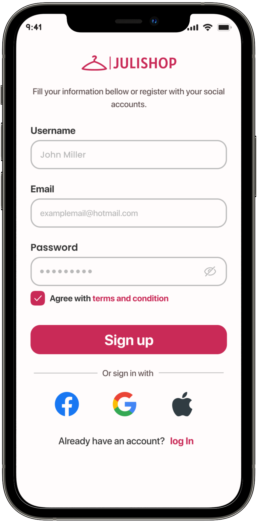 Project Screen Images