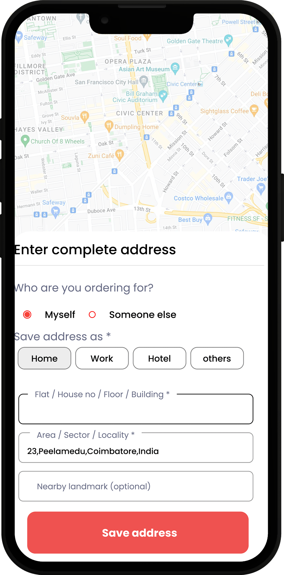 Project Screen Images