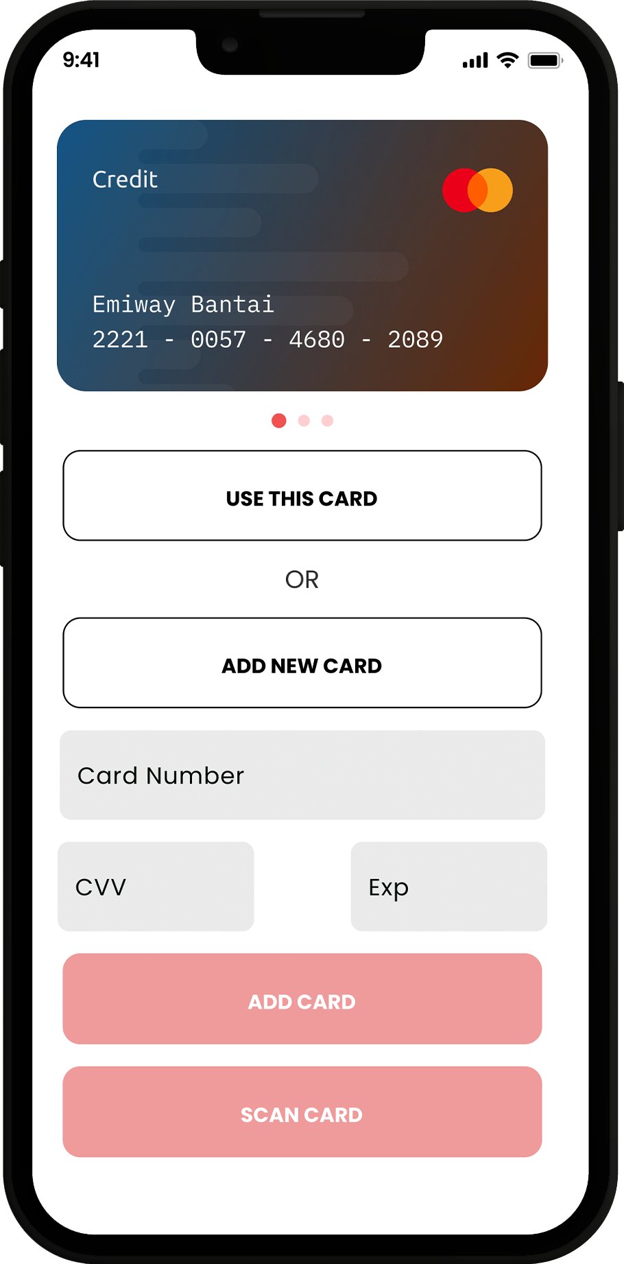Project Screen Images