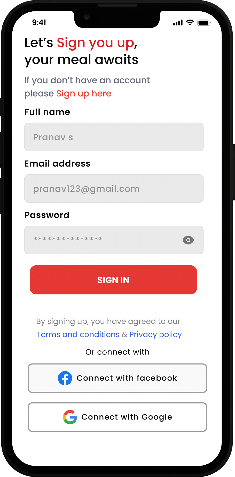 Project Screen Images