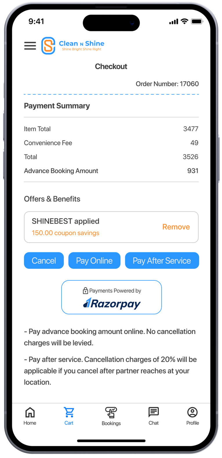 Project Screen Images