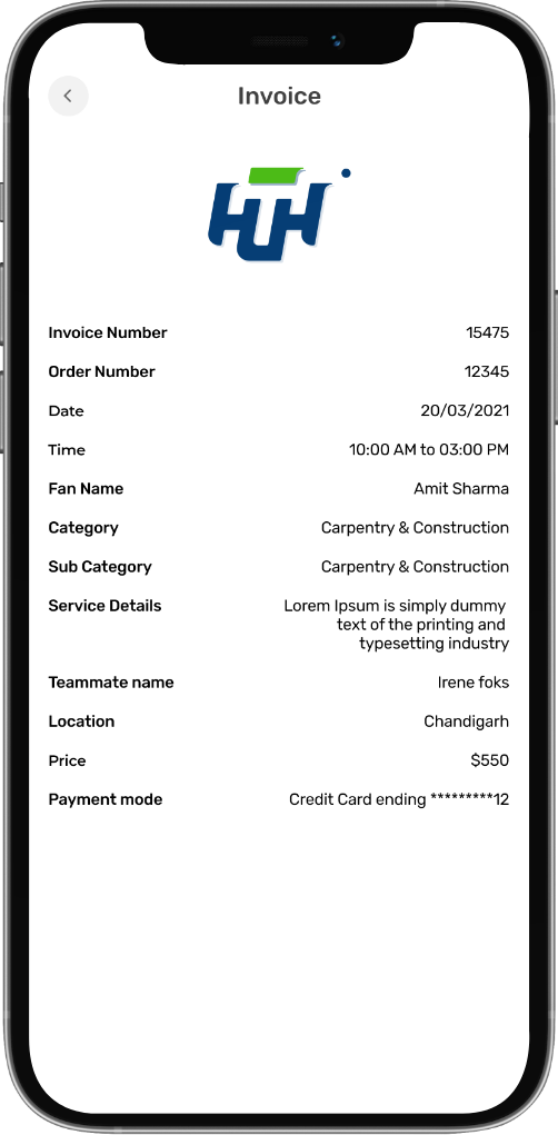 Project Screen Images